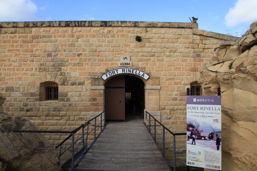 Fort Rinella, Kalkara, Malta